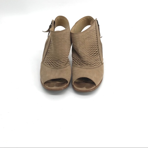 Paul Green Nude willow peep toe ankle booties - Picture 2 of 10